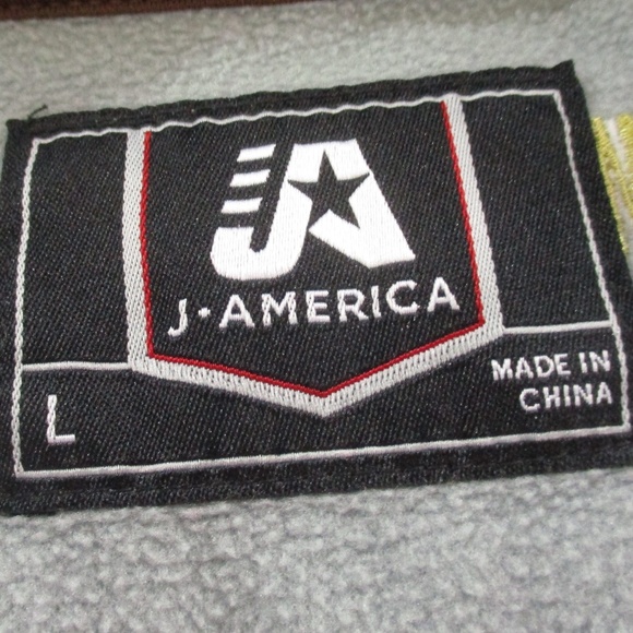 Western Michigan University Sweatshirt Mens Large Gray Fleece 1/4 Zip Pullover - Picture 7 of 9